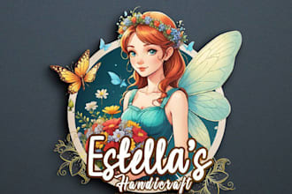 design an outstanding beautiful butterfly logo