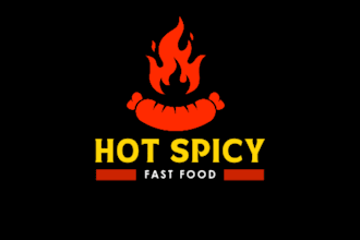 design modern restaurant logo, menu, flyer, and digital menu board high quality