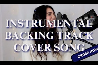 produce custom backing sounds and instrumentals for your cover song in any genre