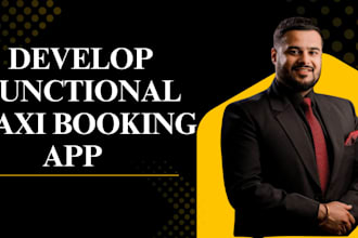 develop taxi booking app booking website ridesharing app uber clone app