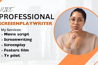 do screenwriting, scriptwriting, movie script, film script, youtube script