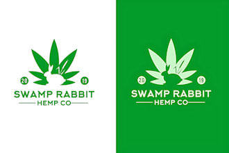 do a premium cbd, hemp, cannabis, weed, 420, marijuana logo design