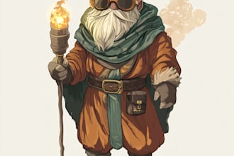 draw original fantasy characters, concept art, fanart