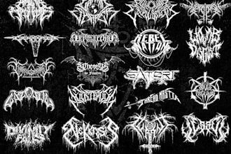 design extreme metal logo for your band