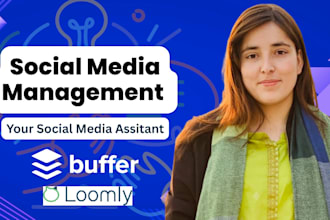 manage social media and shopify store with expert buffer scheduling