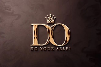 design a modern 3d business logo for your brand