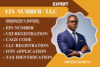 get ein number, itin from irs for llc US and non US residents