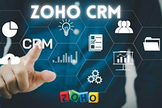 set up, customize, and automate your zoho CRM and zoho one suite