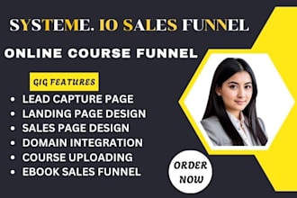build a high converting systemeio sales funnel for your ebook or course