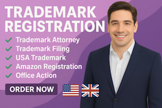 trademark registration and amazon brand registry in USA UK