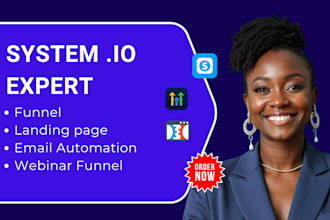 be your gohighlevel expert for gohighlevel website, systeme io and sales funnel