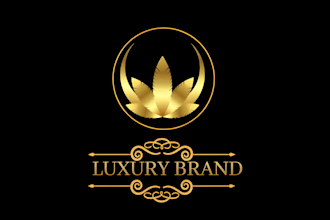 design luxury boutique, hair salon, fashion, beauty and cosmetic brand logo