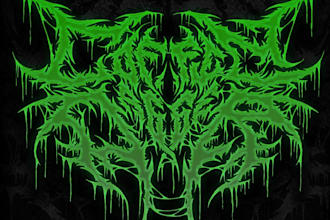 design your black, slamming, brutal, death metal band logo