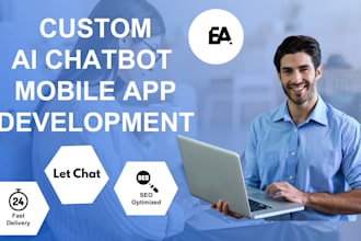 develop chatgpt ai mobile app or ai website, ai saas app ai chatbot, ai software