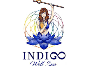 make a modern beauty, cosmetic, fashion, spa, yoga and esthetics logo design