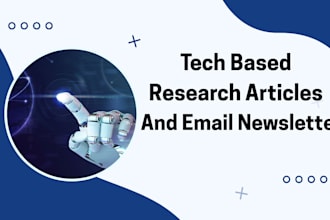write ai and cybersecurity newsletters and research articles