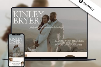 create a high converting showit website for photographers or small businesses