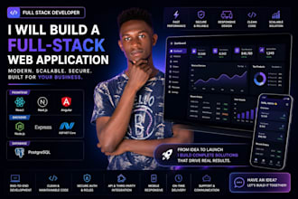 build fullstack custom website with angular, react nextjs, node, aspnet and test