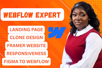 clone duplicate develop website to webflow webflow website design framer website
