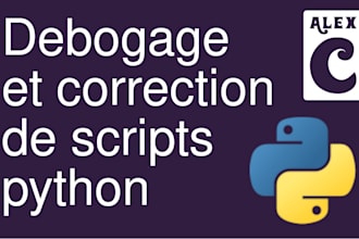debug and fix your python code or script