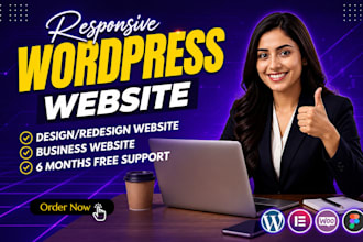 create a wordpress website