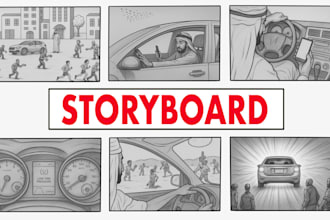 your professional storyboard artist