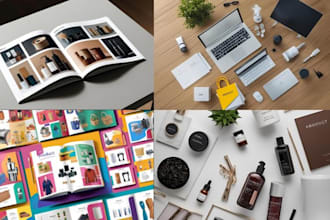 design a professional product catalog, lookbook or brochure