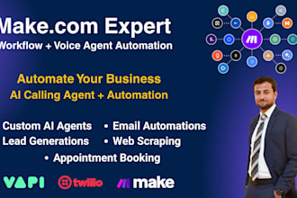 automate your business with make, n8n, ai voice calling agents