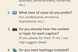 write engaging and original instagram captions for your posts
