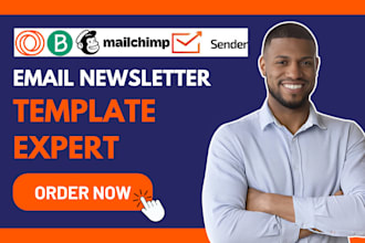 setup sender net email campaign brevo mailchimp loops so newsletter template