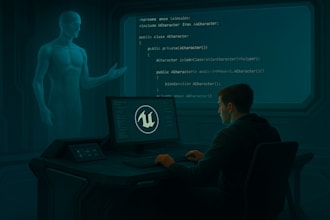 guide, teach or mentor in unreal engine, blueprints or cplusplus