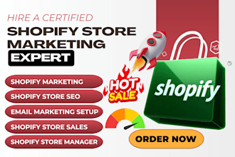 setup shopify store social media marketing ads facebook shop google shopping ads