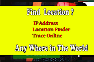 trace and find location of any person,ip trace,osint location trace ,person find