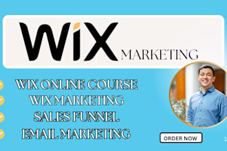 do wix online course program marketing sales funnel automation email ascend