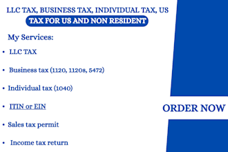 do llc tax, business tax individual tax, US tax filing ein