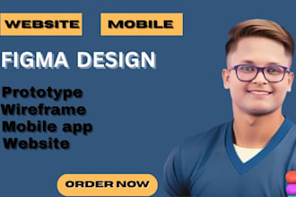 web uiux figma landing page prototype and wireframe