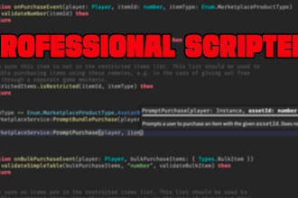 code anything to you as a professional roblox developer