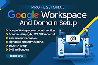 configure google workspace with your domain professionally