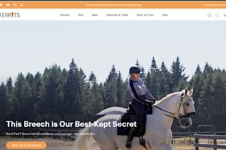 wix wordpress squarespace equestrian horse saddle website horse riding website