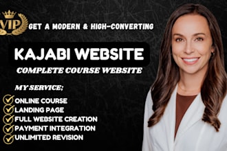 do kajabi website design, kajabi landing page, kajabi online course, kajabi
