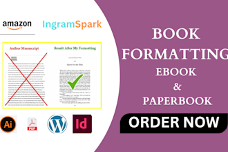 do book formatting and design ebook in designrr, google docs, indesign, canva