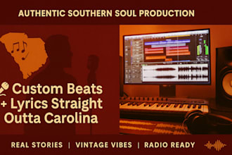 create original southern soul lyrics with an authentic sound