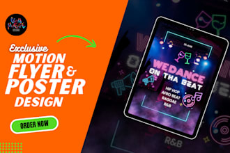 design animated motion graphics flyer dj flyer infographic flyer motion poster