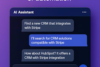 custom ai agent for business tasks or web apps