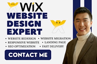 build wix coaching website design consulting website redesign wix studio design