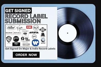 pitch your track to a curated listed of active major and indie record labels