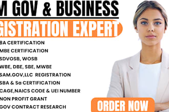 register sam gov,cage code,uei,naics code government contract mbe certificate