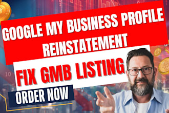 reinstate, fix suspended google my business profile, gmb listing suspension