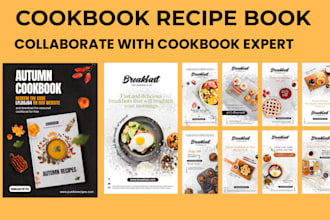 cookbook writing design formatting for amazon KDP recipe book creator