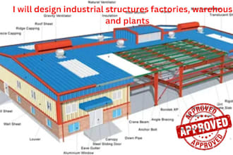 design industrial structures factories, warehouses, and plants